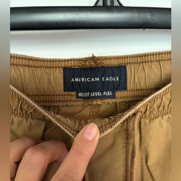 American Eagle Outfitters - High Waisted Cotton Jogger Pants - Picture 2 of 3